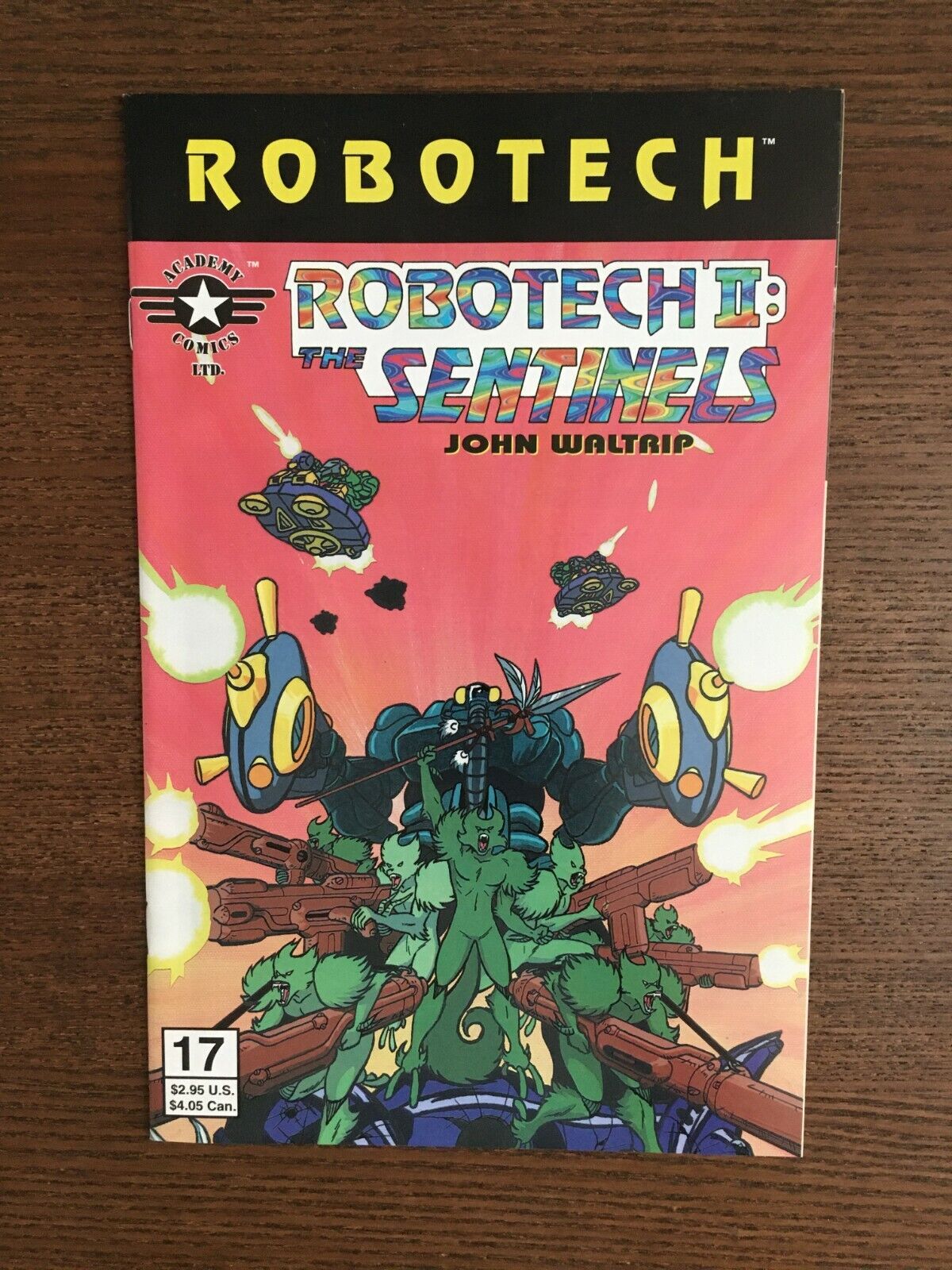 Robotech 2 The Sentinels Book 3 #17 1993 1995 Eternity Academy Comic Book