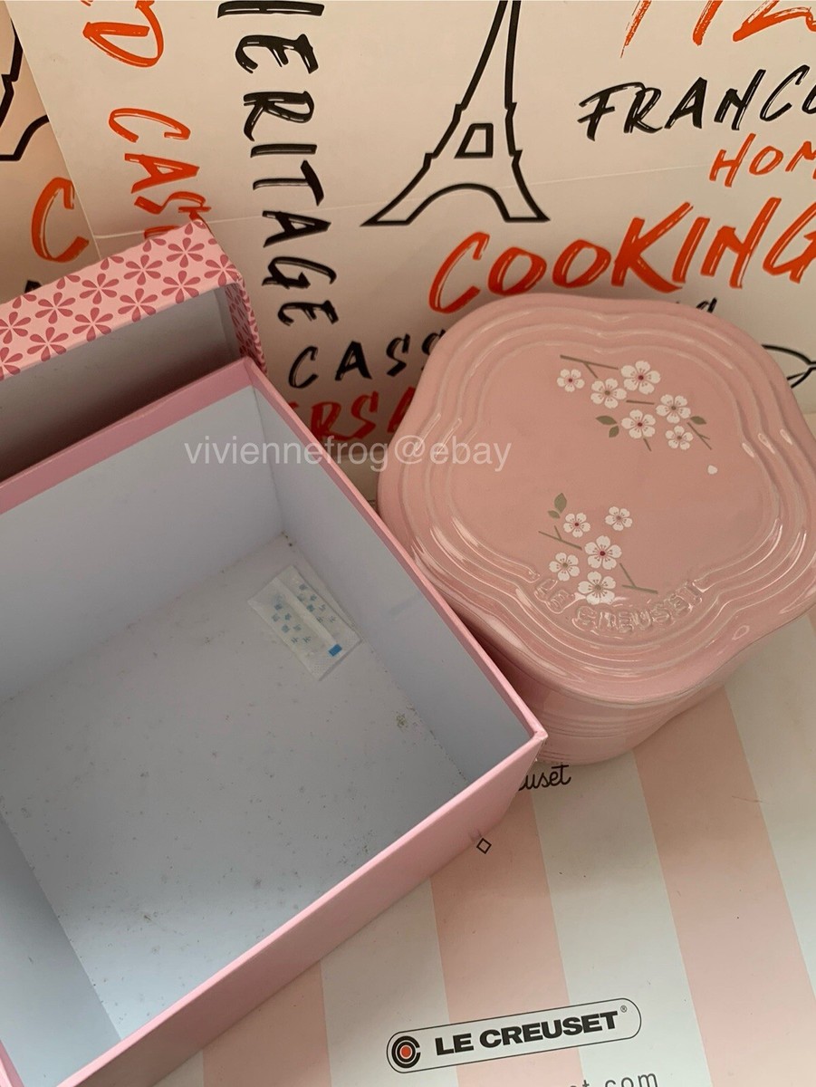 ル・クルーゼ スタッキングフラワーコンテナーズ　ピンク LE CREUSET CHIFF PINK CHERRY BLOSSOM SAKURA STACKING FLOWER