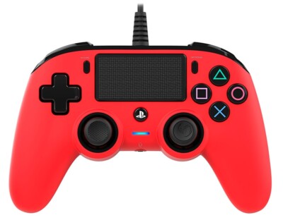 Nacon Controller Wired Rosso PS4 PLAYSTATION 4 Nacon