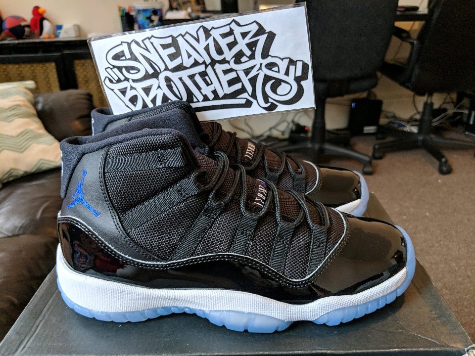 ★ナイキ★AIR Jordan 11 Retro Space Jam 2016★Black Size 9.5 Nike Air Jordan 11 with Box Retro Space Jam 2016