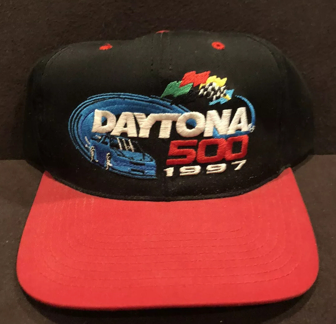 1997 Daytona 500 Checkered Flag Sports Red and Black