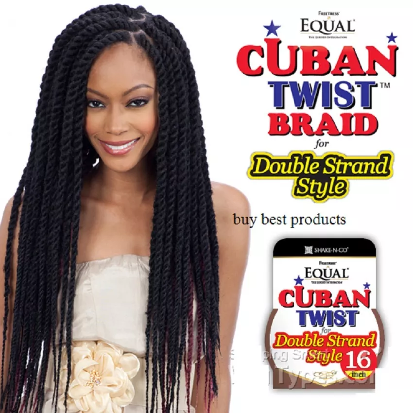 Cuban twist hair outlet
