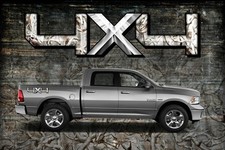 2 4x4 Truck Obliteration Camouflage Snow Camo Truck Bed Decals Stickers-heobs 2 4x4 Truck Obliteration Camouflage Snow Camo Truck Bed Decals Stickers-heobs