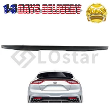Rear Trunk Duckbill Lip Spoiler Matte Black Fits For 2018-2023 Kia Stinger