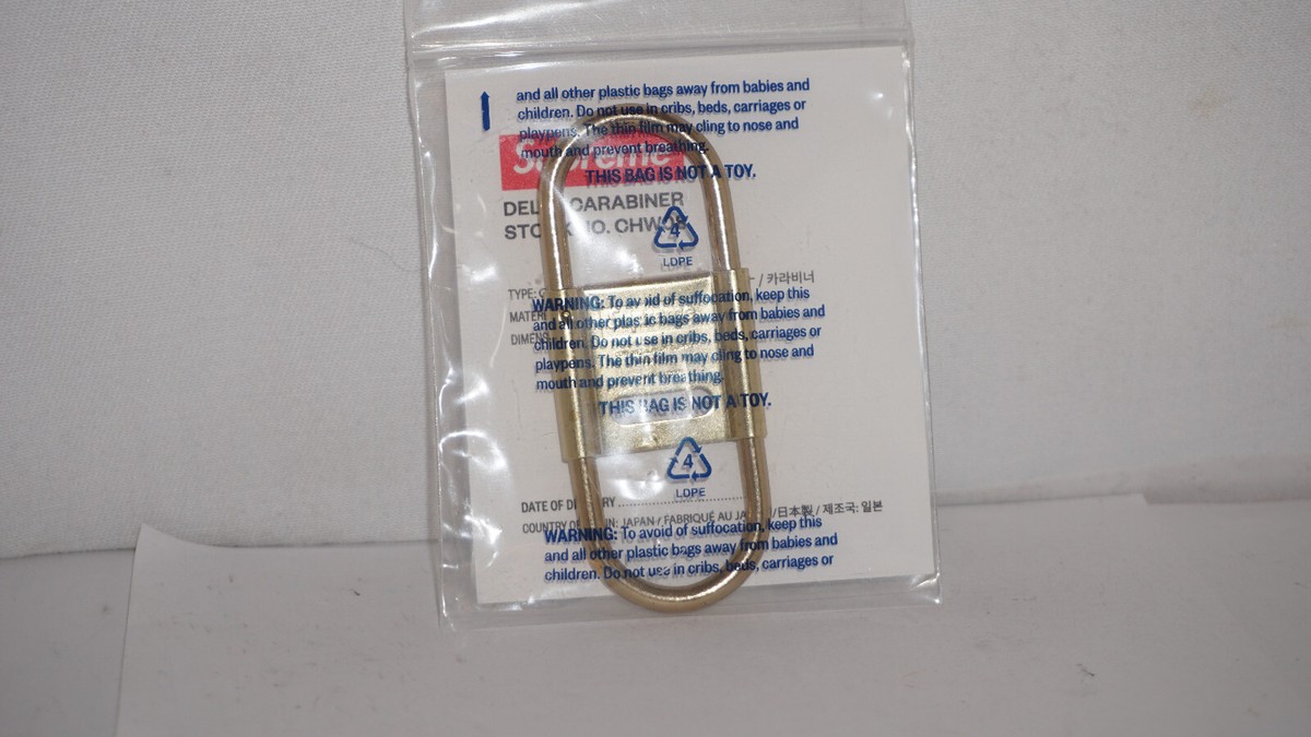 Supreme CDW Delta Carabiner Brass SS24A21 | eBay Supreme CDW Delta Carabiner Brass SS24A21 | eBay