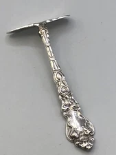 Douvaine by Unger Brothers sterling silver Baby Food Pusher 4"