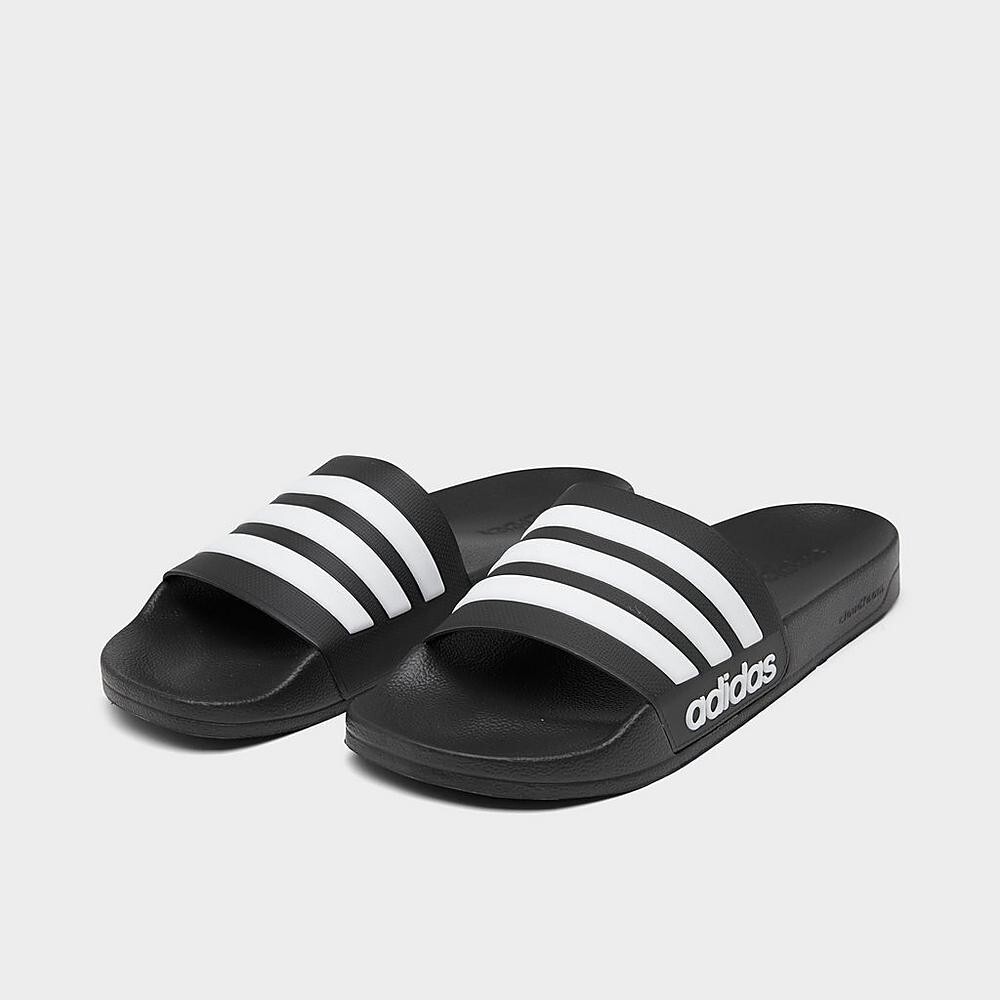 Adidas Adilette Shower Slides Men NEW in box Size 13 Foam padded sole  Cloudfoam | eBay