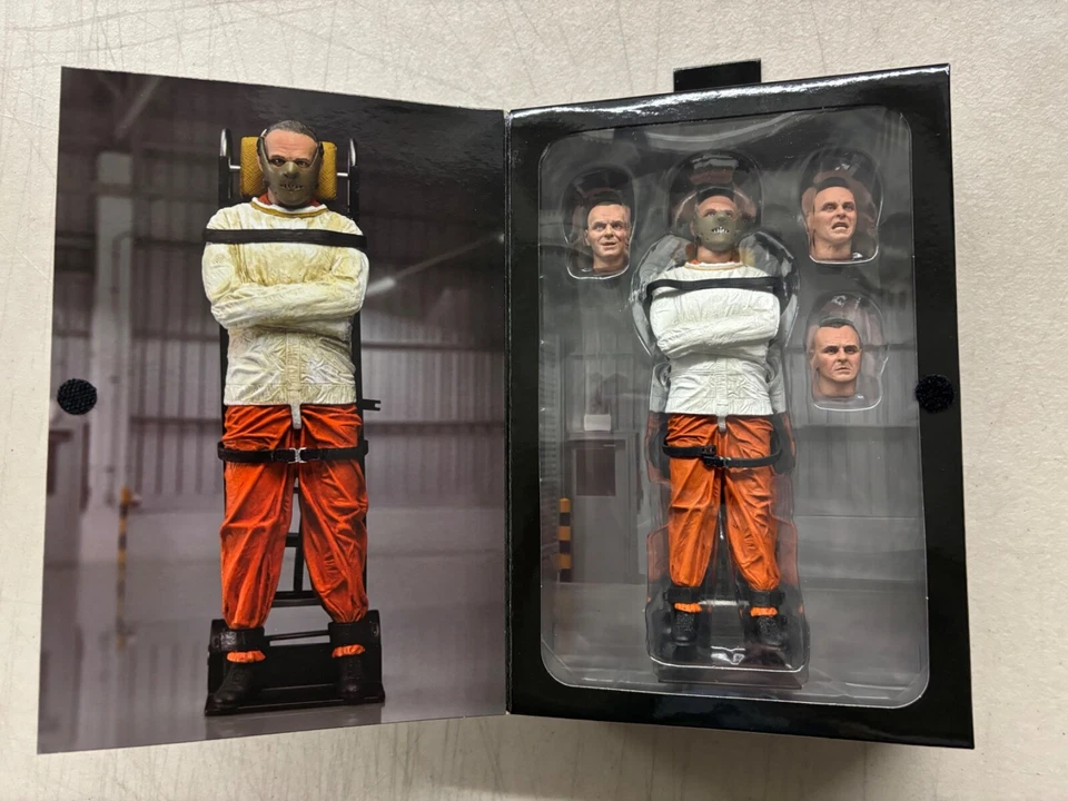 Neca Silence of the Lambs Hannibal Lecter Masked Ultimate 7" Figure MIB - Image 3 of 4
