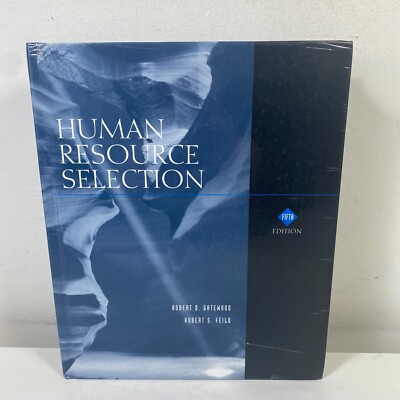 Human Resource Selection Fifth Edition by Robert D. Gatewood Hardcover