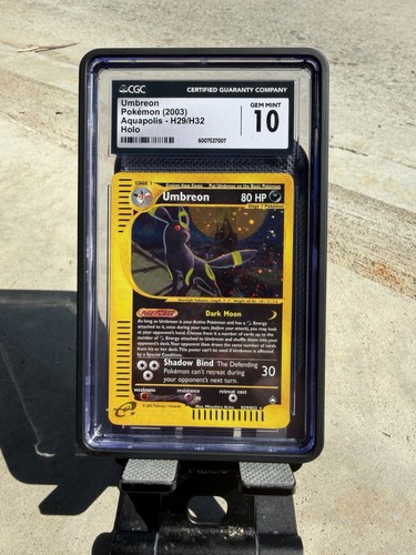 Umbreon graded CGC 10 for sale on eBay
