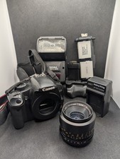 Canon EOS Rebel XSi DSLR Camera -TESTED  WORKING- Ready to Shoot Starter Bundle