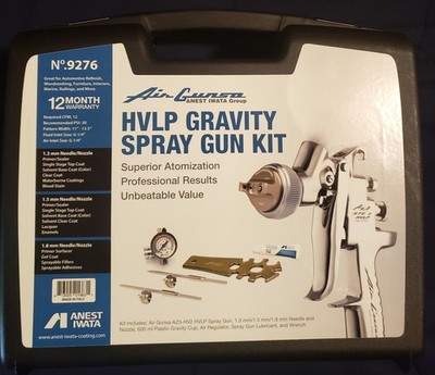 Brand New HVLP GRAVITY SPRAY GUN KIT 1/4 No. 9276