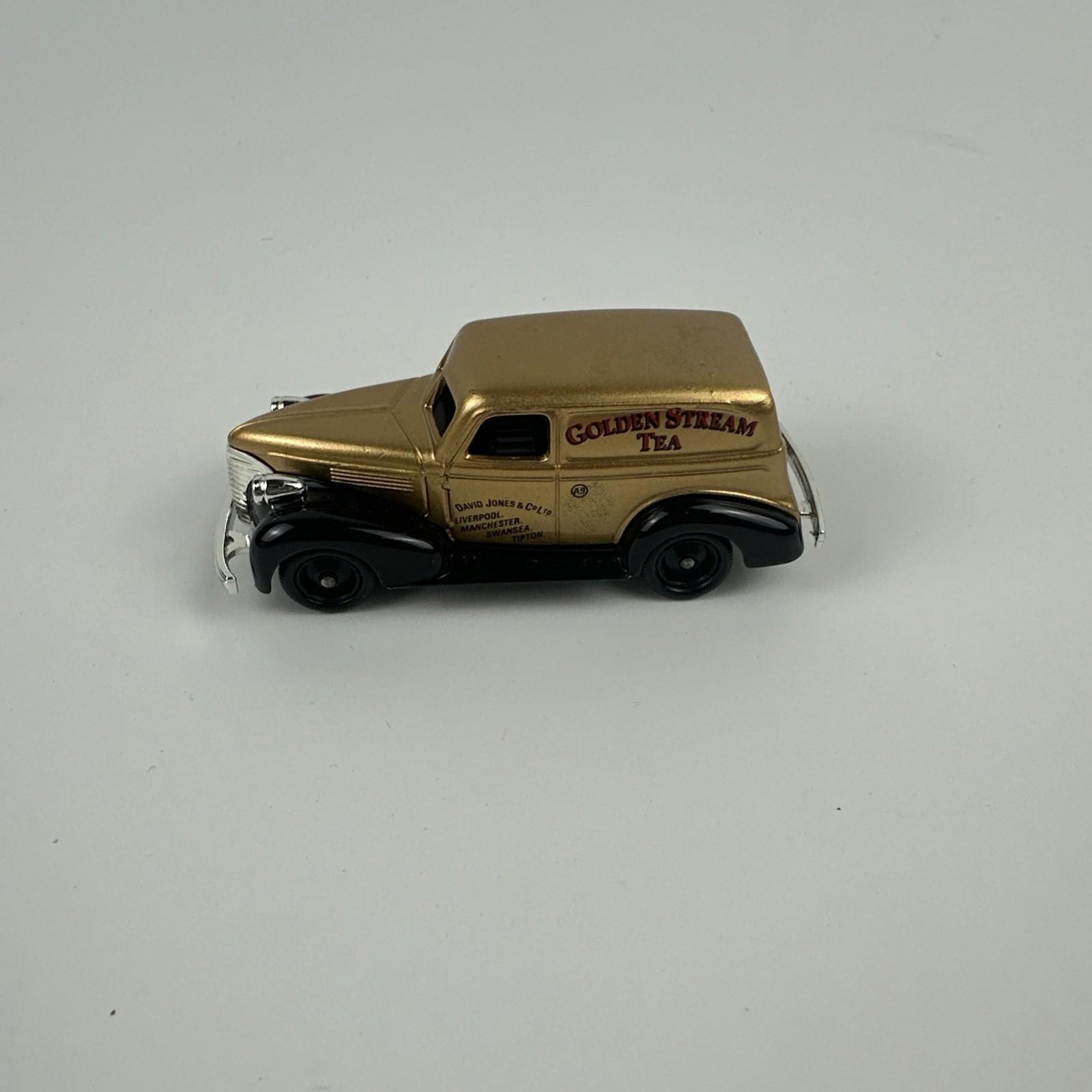 Lledo No 30010 - Diecast Model - 1939 Chevrolet Panel Van - GOLDEN STREAM TEA image 4