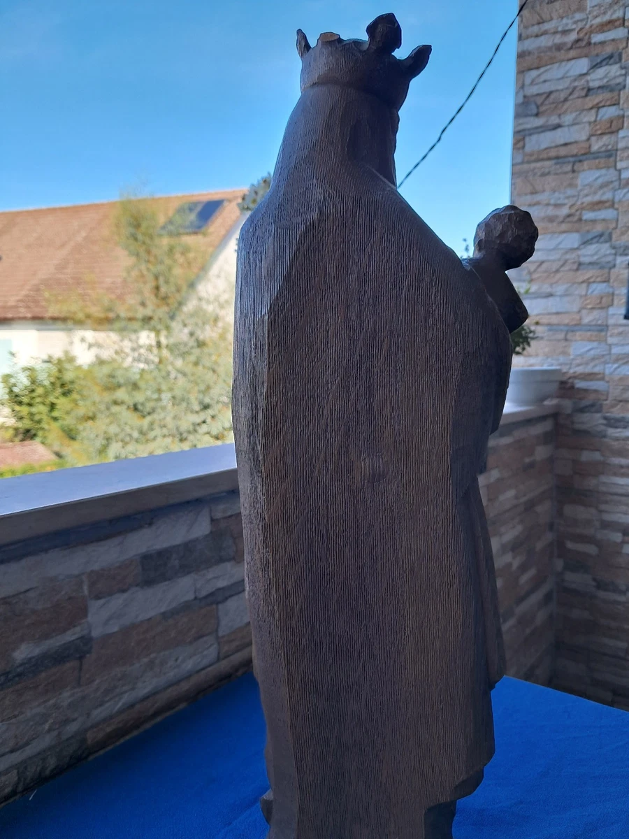 Madonna - Maria mit Jesuskind aus Holz