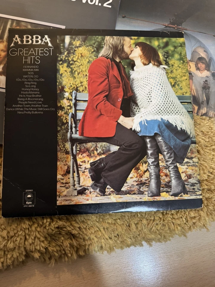 ABBA Vinyl job lot 9 x albums 12” record 33rpm music records vinyl album pop - Image 3 of 4