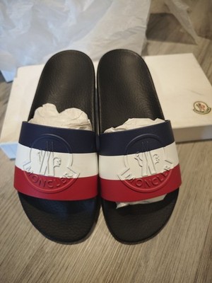 Moncler Basile Slide Sandal Black Size EU 41 / US 8 