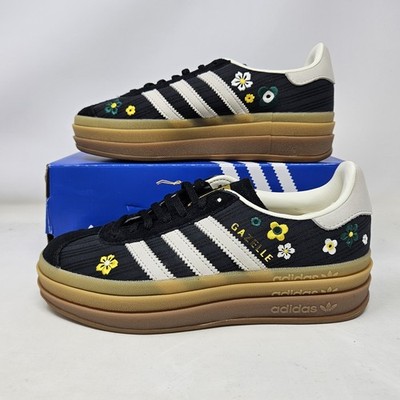 Adidas x Liberty London Gazelle Bold 'Black Floral' Shoes / IH1922 / Women's 8.5