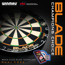 Winmau Blade Champions Choice Dual Core Trainer Dartboard PDC Official NEW