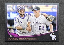 Rafael Betancourt 2013 Topps Update Black Border /62 #US42 ROCKIES