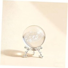 3D Solar System Model Crystal Ball with Stand, Solar System Crystal Ball
