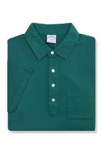 Brooks Brothers Mens Dark Green Slim Fit Soft Knit Polo Shirt, Medium M BB-1376