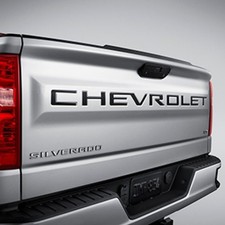 New Oem Gm Black Chevrolet Tailgate Lettering Decal 84370615 Silverado 19-25 New Oem Gm Black Chevrolet Tailgate Lettering Decal 84370615 Silverado 19-25