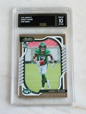 Garrett Wilson 2022 Absolute #106 GEM MINT 10 NEW YORK JETS OHIO STATE