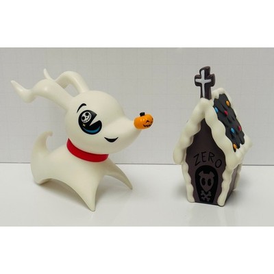 Disney Showcase Miss Mindy Nightmare Before Christmas 4'' Zero Doghouse Vinyl Set
