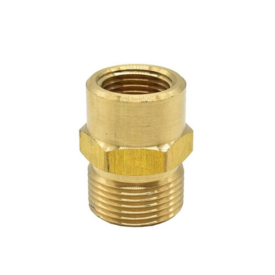 #ad PW7150 Pressure Washer M22 x 1 4 inch FNPT Brass Adapter 4000 PSI $20.05