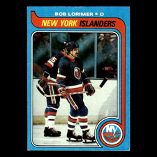 Bob Lorimer #181 1979 Topps New York Islanders Hockey Card NHL EX