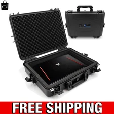 Lightweight Waterproof Hard Case for 15.6-17.3" Gaming Laptops & Accessories