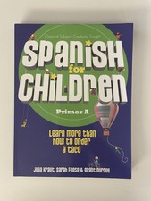Spanish for Children Curriculum Primer A, w/Answer Key, 4 DVD Set and Chant CD