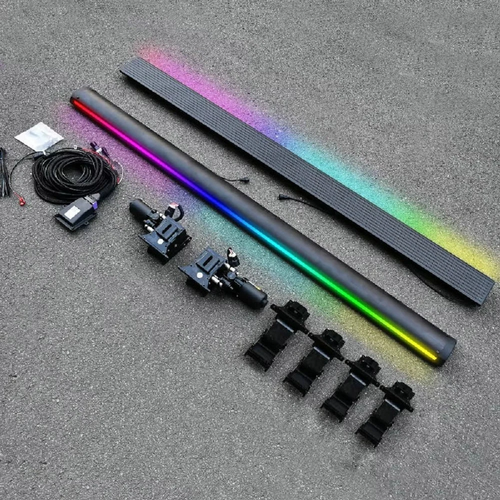 2 pièces marchepieds électriques avec lumière LED pour Chevrolet Silverado 2014-2018 - Photo 5/8