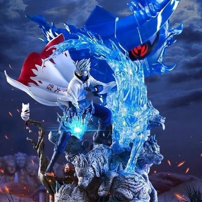 23Cm Naruto Anime Action Figures Standing Kakashi Statue Collection