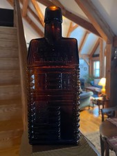 Nice Red Amber Kellys Old Cabin Bitters Bottle
