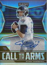 2021 Playoff Call to Arms Signatures #20 Ryan Tannehill Auto /49 - FB