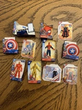 Mini Brands Zuru Toy Marvel Variety LOT OF 11 GOLD Spiderman Thor Iron Man More!
