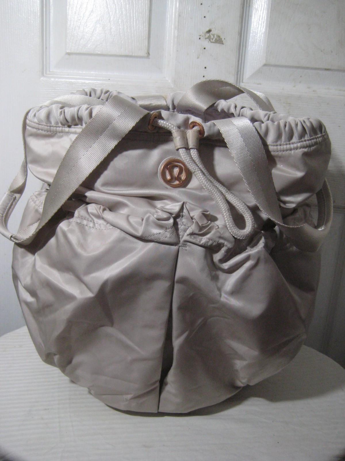 LuluLemon Grey Nylon Extra Large drawstring Gym, … - image 3