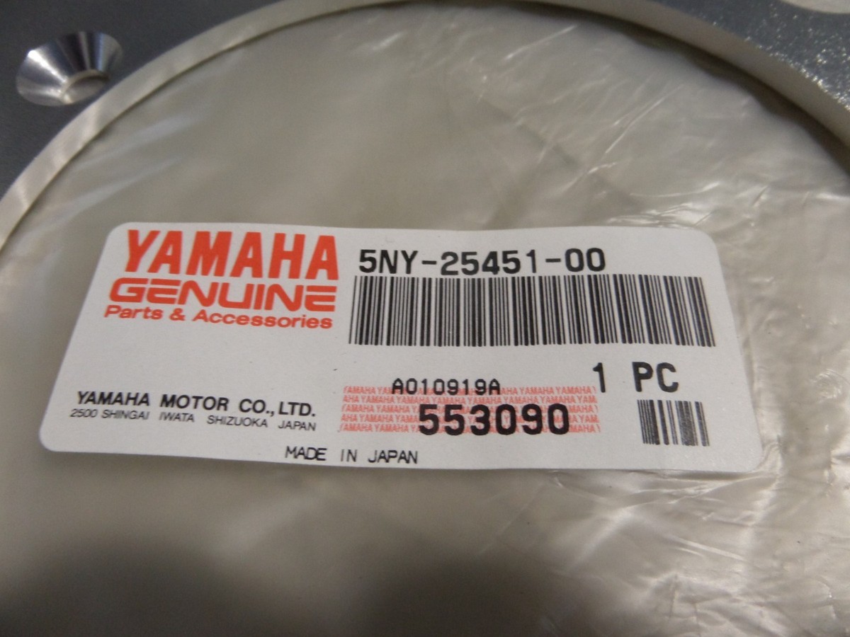 OEM Yamaha Rear Sprocket 51t 5ny-25451-00 for sale online | eBay