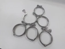 Sanitary Pressure Tri Clamp | 4 inch Single Hinge - SS304