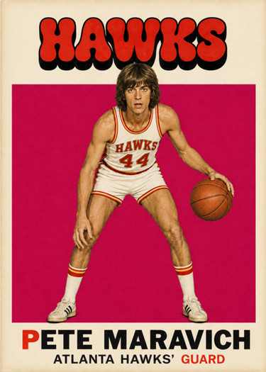 PETE MARAVICH 71## BUY 5 GET 1 FREE ## or 30% OFF 12 OR MORE DIDDY-CUSTOMS