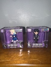 Jada Metalfigs Wednesday Die-Cast Figure 2-Pack Enid & Wednesday Boxed