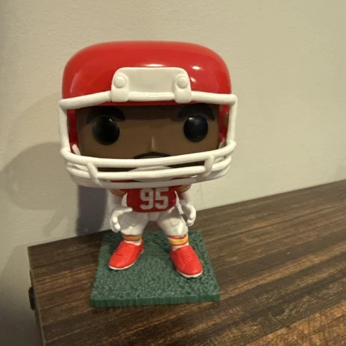 CHRIS JONES NFL Kansas City Chiefs Funko Pop Super Bowl LVIII Fanatics Loose