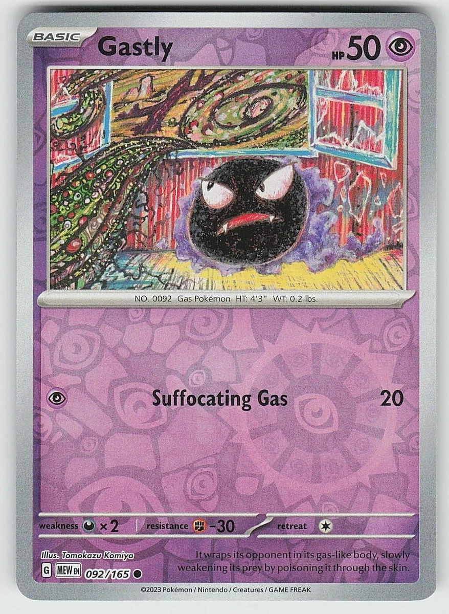 Gastly 092/165 Sv: Scarlet & Violet 151 for sale | eBay