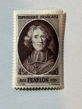 Timbre France 1947 - Fénelon 4F50 Brun-foncé - Yvert n° 785 - Neuf
