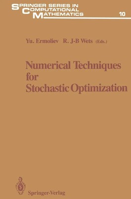 Roger J-B. Wets (u. a.) | Numerical Techniques for Stochastic Optimization | xv