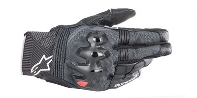 Alpinestars Morph Sport Sommer Motorrad Handschuhe  Gr. S - Schwarz