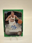 25-26 Bowman Chrome U Aaliyah Crump 1st Green Refractor Auto #CPA-AC Texas 80/99