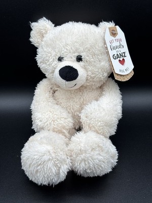 Get Your Hands On A Ganz White Wooly Bear Plush Stuffed Animal with Tags 11 In