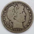 VG 1915 S Barber Half Dollar